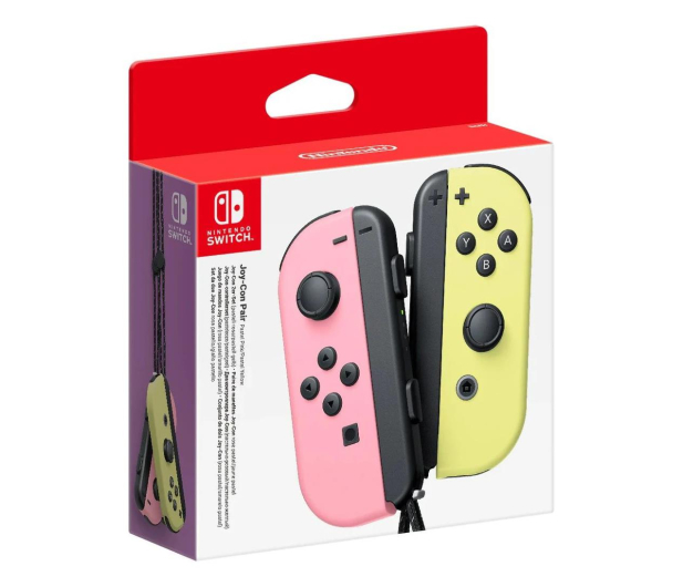 NINTENDO Kontrolery Joy-Con Pair Pastel Pink/Yellow - 1153294 - zdjęcie 2